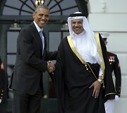 Barakas Obama su Abdul Latif bin Rashid Al Zayani