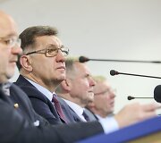 Socialdemokratų spaudos konferencija