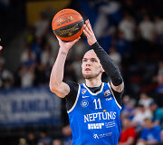 Pirmasis mažojo finalo mačas: Klaipėdos &bdquo;Neptūnas&ldquo; &ndash; Panevėžio &bdquo;Lietkabelis&ldquo;. Arnas Velička