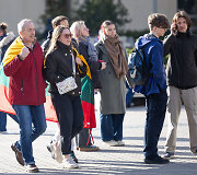 Prie Seimo protestas &bdquo;&Scaron;alin rankas nuo laisvo žodžio!&ldquo;