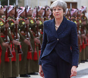 Theresa May Jordanijoje