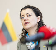 Socialinės apsaugos ir darbo ministrė Monika Navickienė