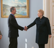 Makas Tornberis ir Dalia Grybauskaitė