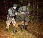Nelegalų sulaikymo operacija Baltarusijos pasienyje