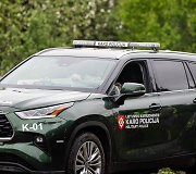 Gudžių kaime Karo policija ir Lietuvos kariuomenė ie&scaron;ko drono
