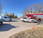 Kėdainiuose susidūrė BMW ir &bdquo;Audi&ldquo;