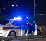 Akimirka i&scaron; vykusio policijos reido