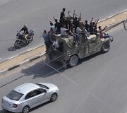 &bdquo;Hamas&ldquo; kovotojai Gazos Ruože perėmė Izraelio kariuomenės transporto priemonę