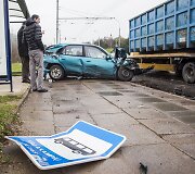 Avarijos vietoje Vilniuje, Kareivių g.