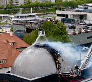 Gaisras Vilniaus planetariume