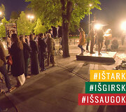 Akcijoje #I&scaron;tark #I&scaron;girsk #I&scaron;saugok 22 000 pavardžių buvo perskaitytos per 23 su puse valandų