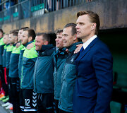 Baltijos futbolo taurės rungtynės: Lietuva - Latvija. 