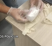 Pas vyrą aptikti narkotikai.