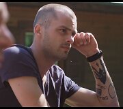 Kadras iš rež. N. Medutytės filmo &bdquo;Siena Tarp Rytų ir Vakarų&ldquo;