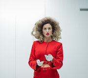 Scena i&scaron; spektaklio &bdquo;Sugrįžimas&ldquo; Klaipėdos dramos teatre