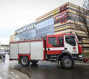 Rastas sprogmuo prie prekybos centro &bdquo;Panorama&ldquo;