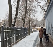 Sniegas Vilniuje