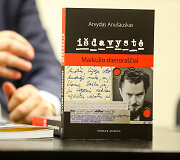 Arvydo Anu&scaron;ausko knygos &bdquo;I&scaron;davystė. Markulio dienora&scaron;čiai&ldquo; pristatymas