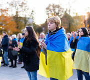 Ukrainos palaikymo akcija