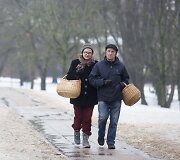 Sniegą Vilniuje keičia balos