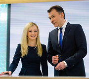 Ugnė Galadauskaitė ir Marijus Žiedas