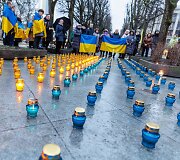 Akcija &bdquo;Uždek žvakutę žuvusiems Ukrainos laisvės gynėjams&ldquo;