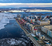 Neįprastai &scaron;iltas pavasaris Jakutske