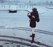 Pirmosios snaigės Vilniuje