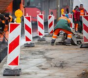 Geležinio vilko gatvėje platinama eismo juosta
