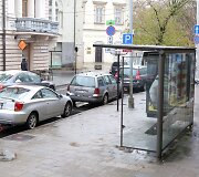 Vie&scaron;ojo transporto stotelė Islandijos gatvėje 