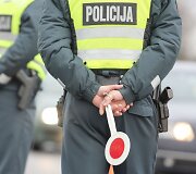 Penktadienio ankstų rytą Vilniaus kelių policijos reidas