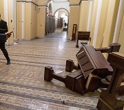 D.Trumpą palaikančių riau&scaron;ininkų nusiaubtas Kapitolijus