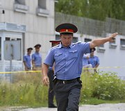 I&scaron;puolis prie Kinijos ambasados Kirgizijoje