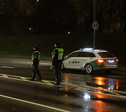 Naktinis kelių policijos reidas