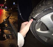 Po žiemos atsivėrusios duobės Kauno gatvėse