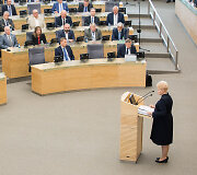 Seimas ne kartą atmetė prezidentės veto.