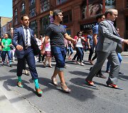 &bdquo;Walk A Mile In Her Shoes&ldquo; &ndash; renginys už moterų teises Toronte