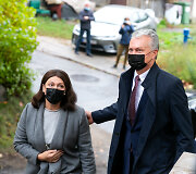 Diana Nausėdienė ir Gitanas Nausėda