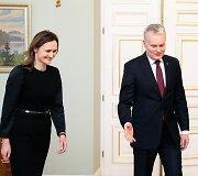 Viktorija Čmilytė-Nielsen ir Gitanas Nausėda
