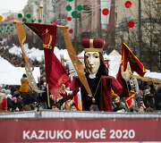 Tradicinė Kaziuko mugės atidarymo eisena