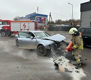 Avarija Liepkalnio ir Dunojaus g. sankryžoje