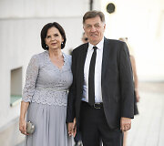 Algirdas Butkevičius su žmona Janina