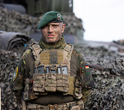 Ministrės pirmininkės apsilankymas NATO Prie&scaron;akinių pajėgų batalione Pabradėje