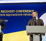 Ruslan Strilets, Virginijus Sinkevičius