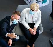 Gabrielius Landsbergis ir Ingrida &Scaron;imonytė