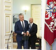 Prezidentas Gitanas Nausėda ir Ministras Pirmininkas Saulius Skvernelis