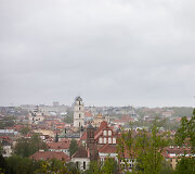 Lietaus gaivinamas Vilnius ir jo gamta