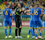 Lietuvos futbolo rinktinės jėgų pasitikrinimas su grupės lyderiais: Lietuva &ndash; Ukraina