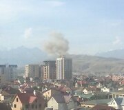 I&scaron;puolis prie Kinijos ambasados Kirgizijoje
