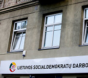 Lietuvos socialdemokratų darbo partijos  būstinės atidarymas